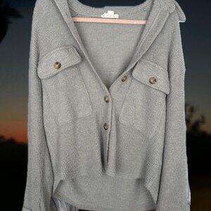 Grey Cardigan